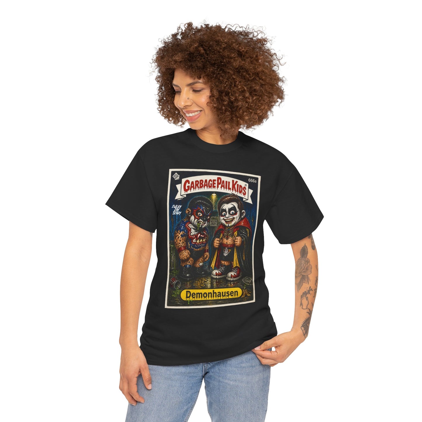 Demonhausen Unisex Heavy Cotton Tee
