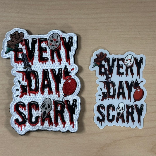 EveryDayScary Logo Embroidered